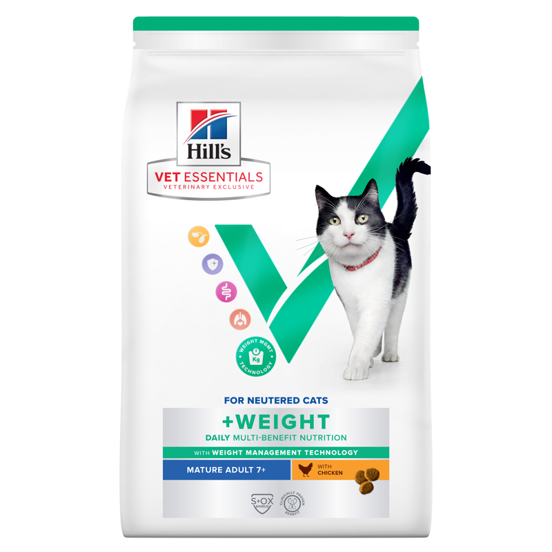 Hill's VE Cat Mature Adult 7+ Weight