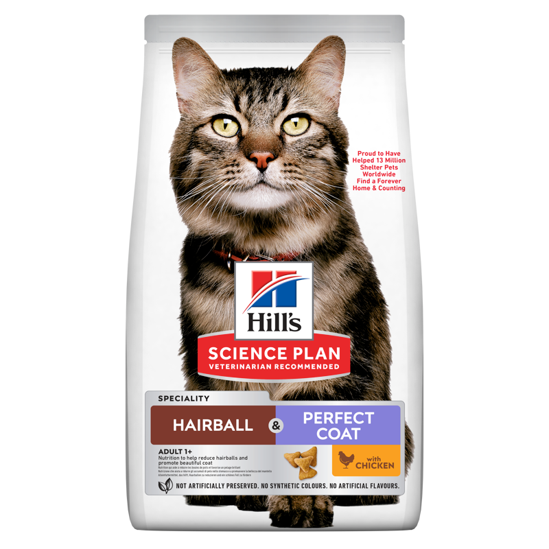 Hill's SP Cat Adult Hairball & Perfect Coat