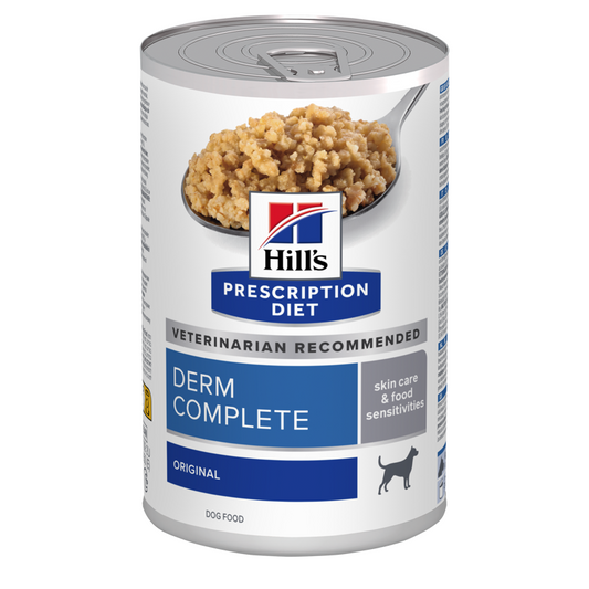 Hill's PD Dog Derm Complete Blautfóður