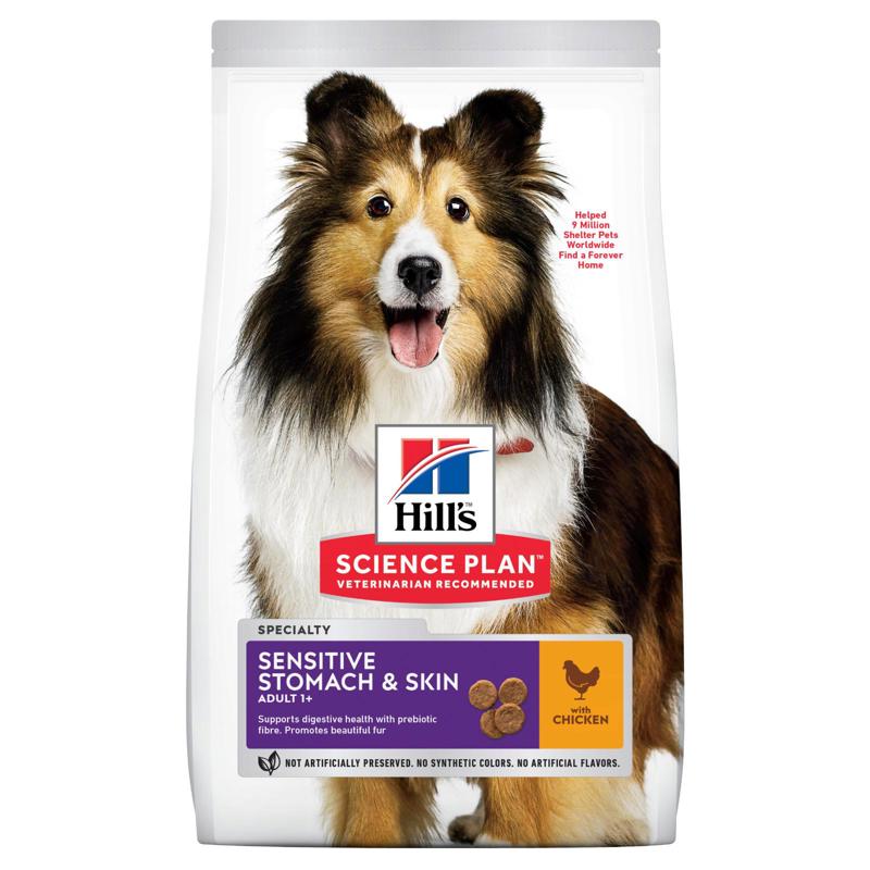 Hill's SP Dog Adult Sensitive Stomach/Skin Medium