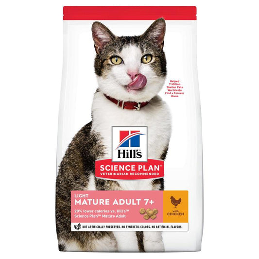 Hill's SP Cat Mature Adult 7+ Light