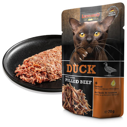 Leonardo Extra Pulled Beef Blautfóður 70g