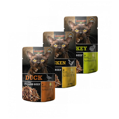 Leonardo Extra Pulled Beef Blautfóður 70g